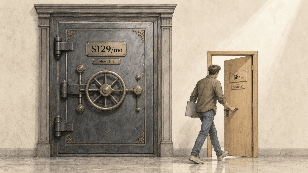 I cancelled Ahrefs for DataforSEO — and the math is brutal