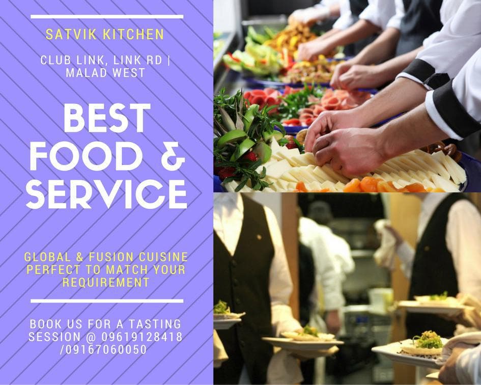 Satvik Kitchen — catering service promotion