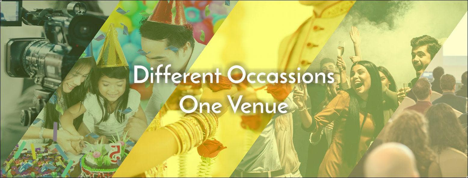 Different Occasions, One Venue — brand positioning